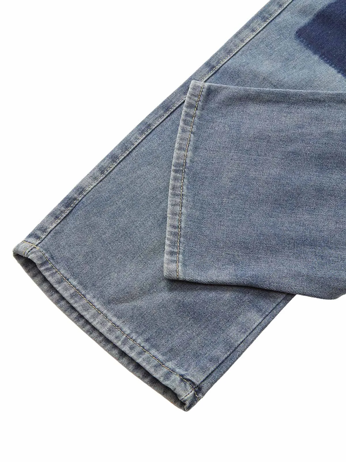 Thesupermade Patch Washed Jeans