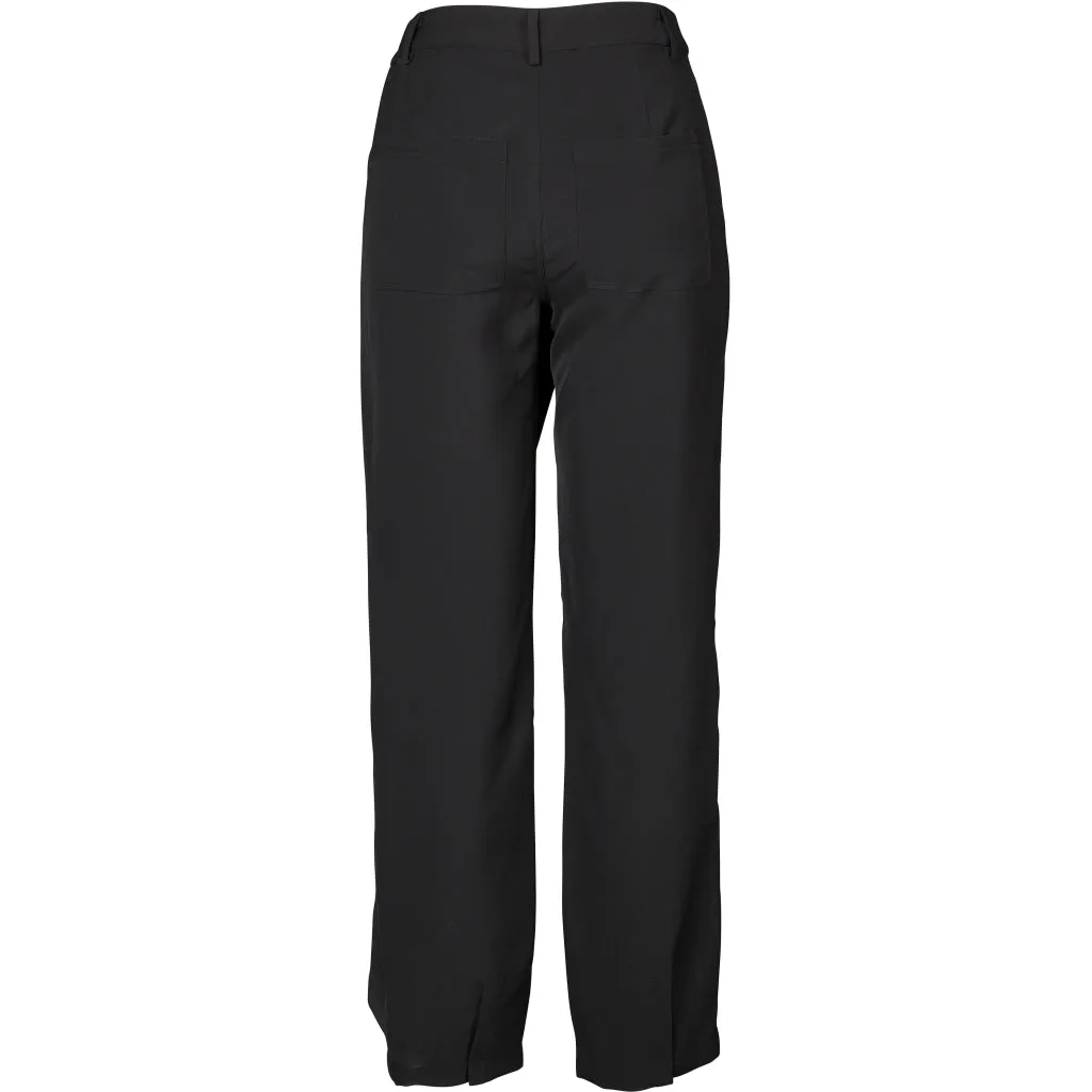 Vian Asymmetrical Trousers - Black