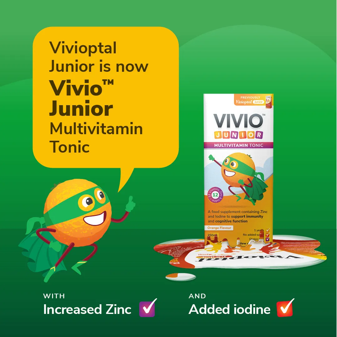 Vivio Junior 250ml - Multivitamin Children's Tonic