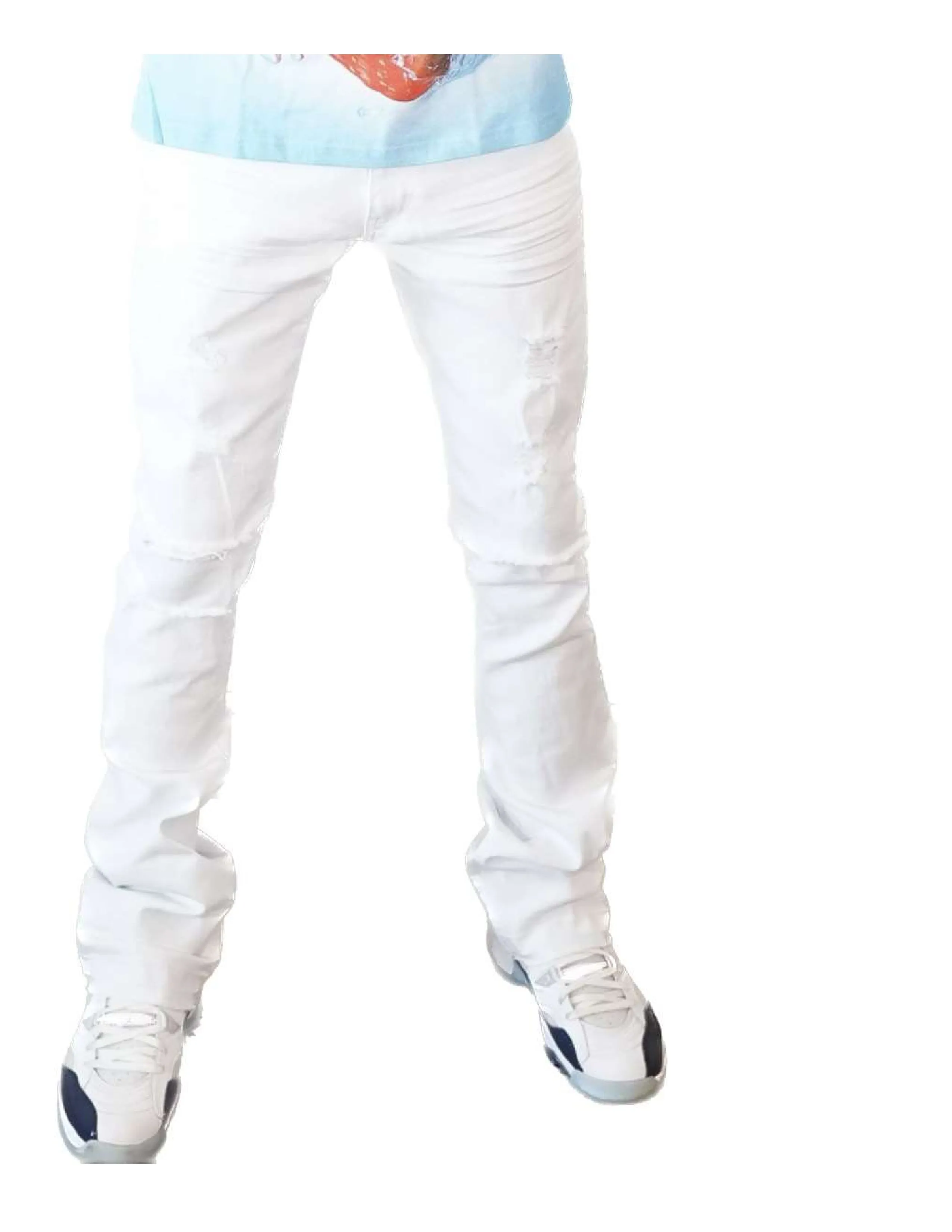 White Flared Jeans