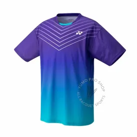 Yonex YM0025 Men's Crew Neck Team shirt [Deep Purple]