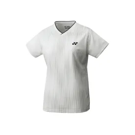 Yonex YW0026 Women's Crew Neck Team shirt [White]