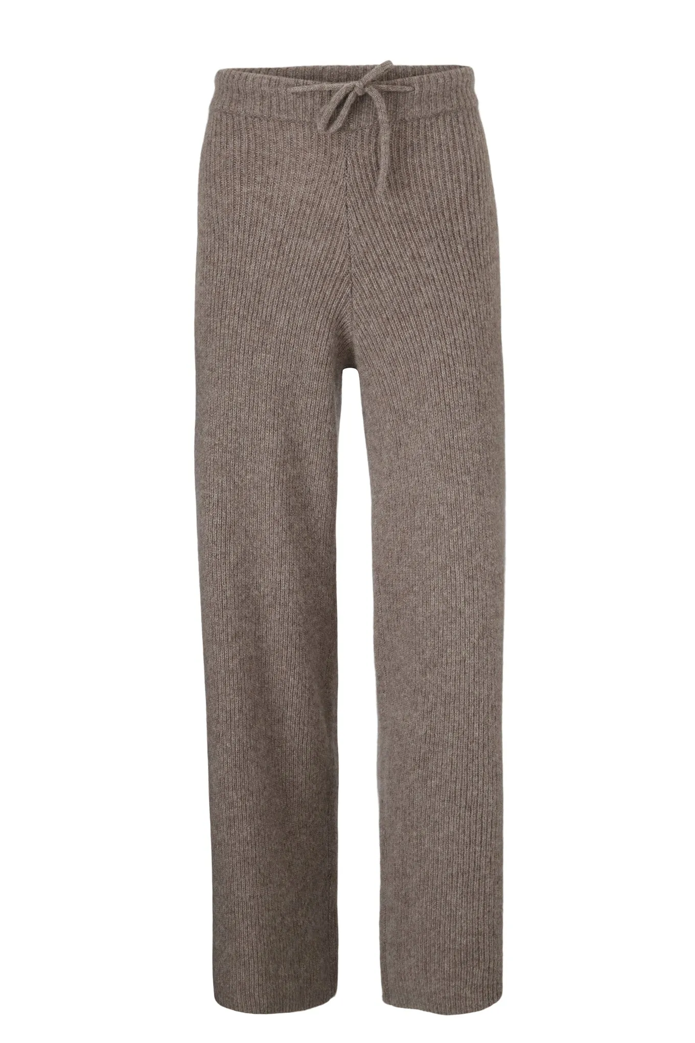 ZIGGA KNIT PANTS - HAZELNUT - SILK/CASHMERE